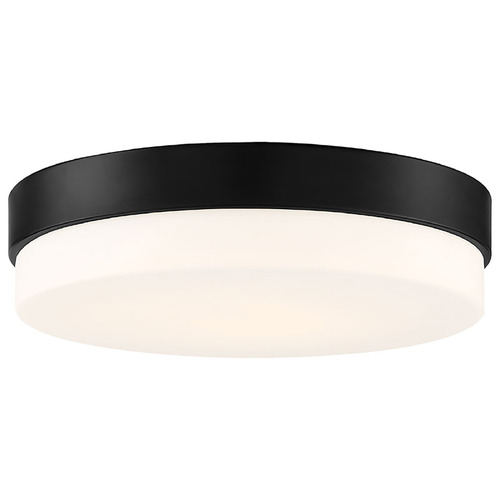 Access Lighting Roma Matte Black LED Flush Mount by Access Lighting 20827LEDD-MBL/OPL