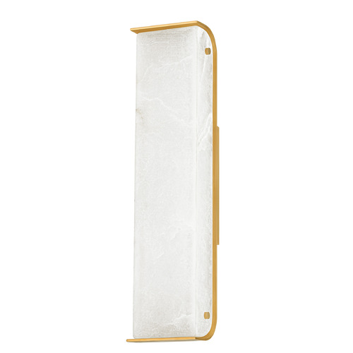 Corbett Lighting Corbett Lighting Hera Vintage Brass LED Vertical Bathroom Light 448-18-VB