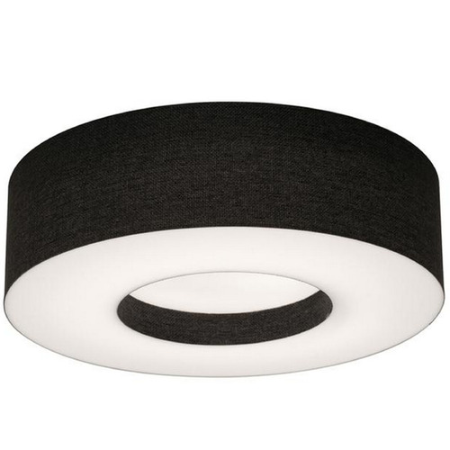 AFX Lighting Afx Lighting Montclair Black Flushmount Light MCF1214MB-BK