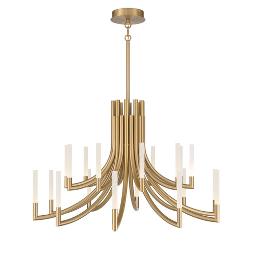 Eurofase Lighting Olette 42-Inch LED Grand Chandelier in Gold by Eurofase Lighting 49012-019