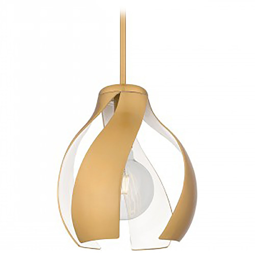 Quoizel Lighting Quoizel Lighting Quoizel Pendant Brushed Weathered Brass Pendant Light QP6739BWS