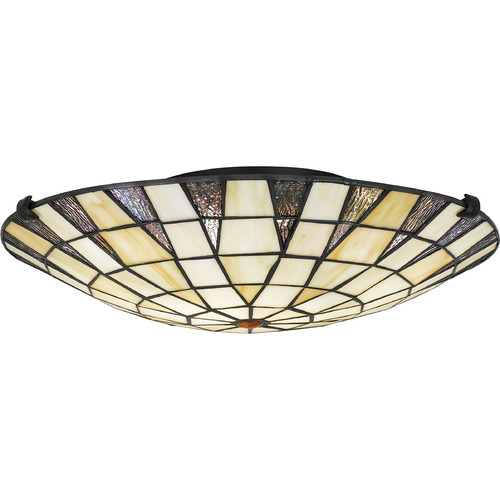 Quoizel Lighting Legend 16.50-Inch Flush Mount in Matte Black by Quoizel Lighting TF5618MBK