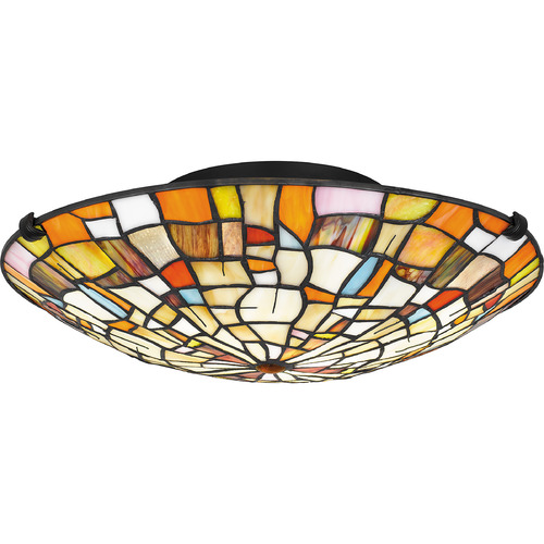 Quoizel Lighting Stinson 16.50-Inch Flush Mount in Matte Black by Quoizel Lighting TF5620MBK