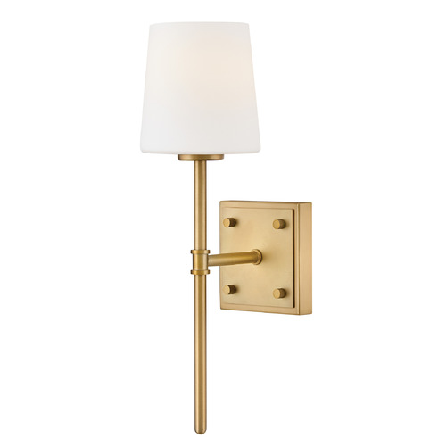 Hinkley Hinkley Saunders Lacquered Brass LED Sconce 46950LCB