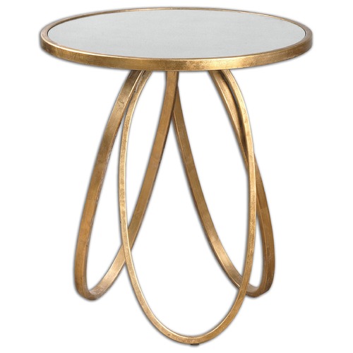Uttermost Lighting Montrez Gold Accent Table by Uttermost Lighting 24410