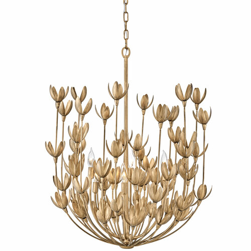 Hinkley Flora 26-Inch Chandelier in Burnished Gold by Hinkley Lighting 30016BNG