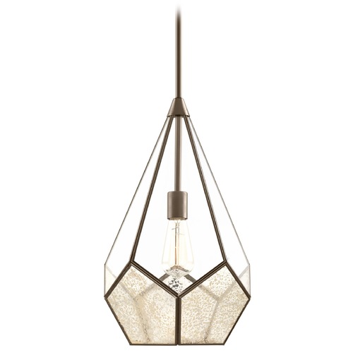 Progress Lighting Cinq Pendant in Light in Bronze by Progress Lighting P5319-20