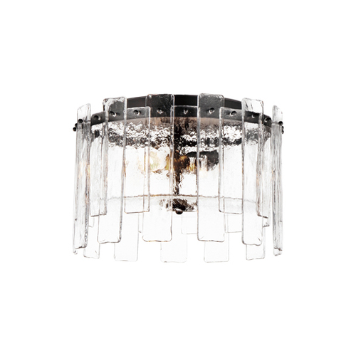 Maxim Lighting Warren 2-Light Flush Mount in Dark Bronze by Maxim Lighting 21832AGDBZ
