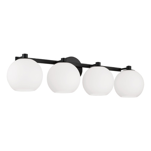 HomePlace by Capital Lighting Homeplace By Capital Lighting Ansley Matte Black Bathroom Light 152141MB-548