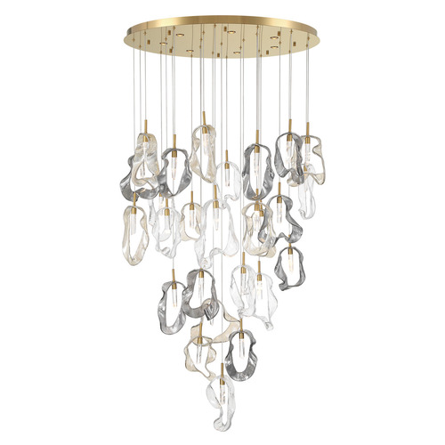 Eurofase Lighting Norah 26-Light LED Chandelier in Gold by Eurofase Lighting 49238-013