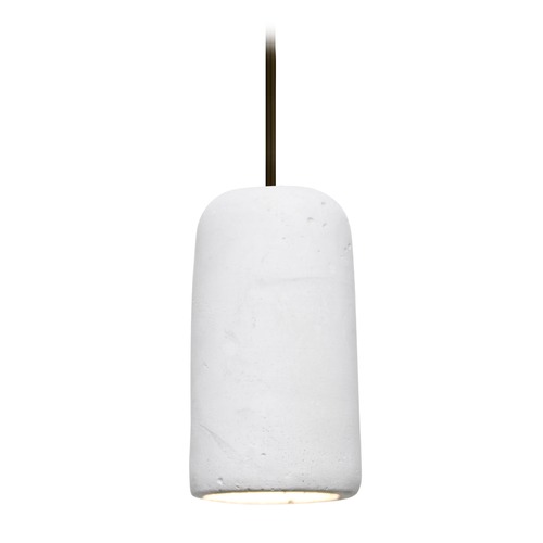 Besa Lighting Besa Lighting Glide Bronze LED Mini-Pendant Light 1XT-GLIDEWH-LED-BR