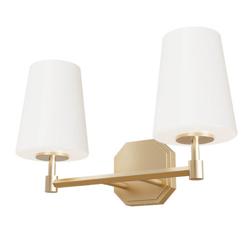 Hunter Fan Company Hunter Fan Company Nolita Alturas Gold Bathroom Light 19880