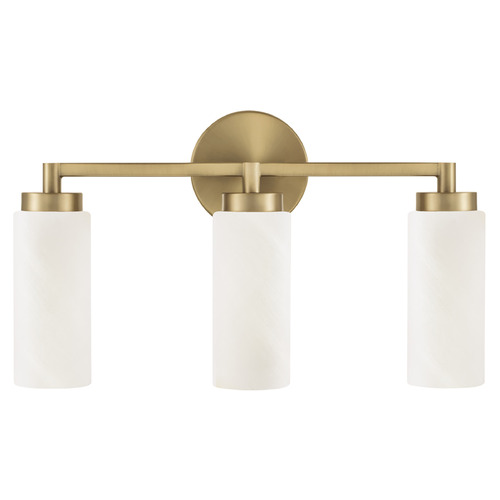 Capital Lighting Capital Lighting Alyssa Aged Brass Bathroom Light 151731AD
