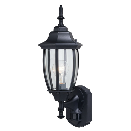 Vaxcel Lighting Rogers Park Textured Black Outdoor Wall Light by Vaxcel Lighting T0734