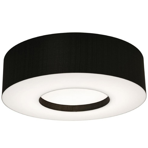 AFX Lighting Afx Lighting Montclair Black Flushmount Light MCF1932MB-BK