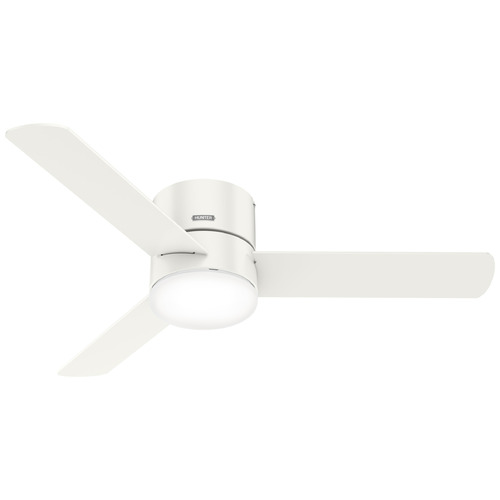 Hunter Fan Company Minimus 52-Inch LED Fan in Fresh White by Hunter Fan Company 51433