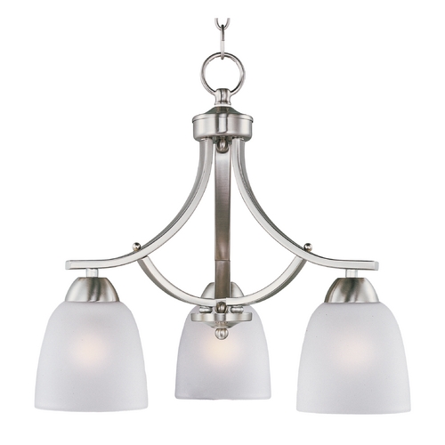 Maxim Lighting Axis Satin Nickel Chandelier by Maxim Lighting 11223FTSN