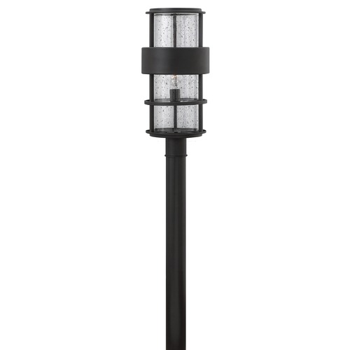 Hinkley Saturn Satin Black Post Light by Hinkley Lighting 1901SK