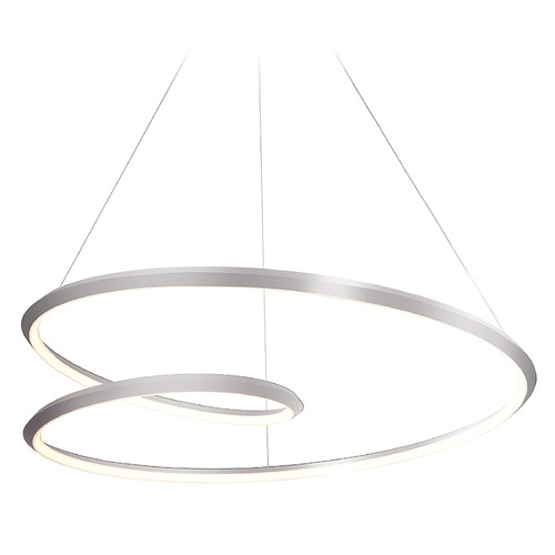 Kuzco Lighting Ampersand Brushed Nickel LED Pendant by Kuzco Lighting PD22332-BN