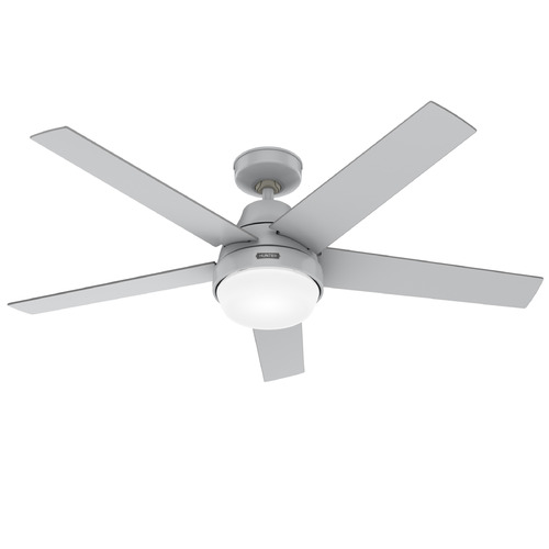 Hunter Fan Company Hunter Fan Company Aerodyne Dove Grey LED Ceiling Fan with Light 52614