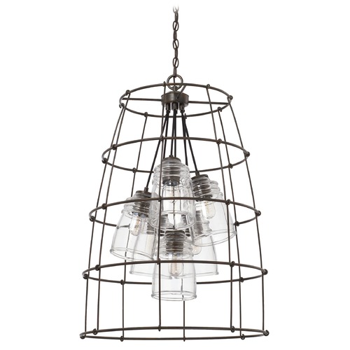 Capital Lighting Turner Foyer Lantern in Nordic Grey by Capital Lighting 529761NG-462
