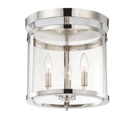Savoy House Polished Nickel Semi-Flush Mount by Savoy House 6-1043-3-109