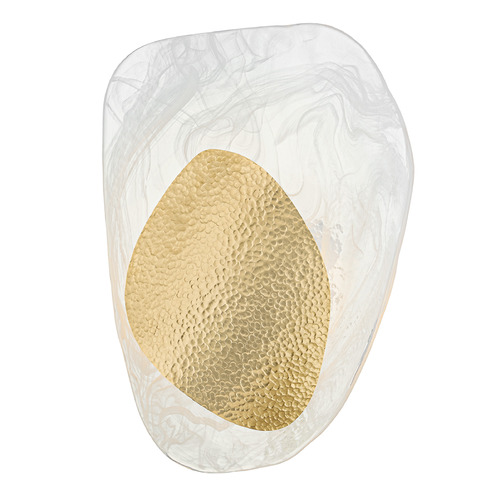 Corbett Lighting Corbett Lighting Bilbao Vintage Brass LED Sconce 510-01-VB