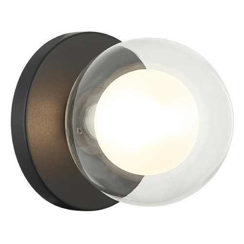 Matteo Lighting Matteo Lighting Solaris Matte Black LED Sconce WX33001MB