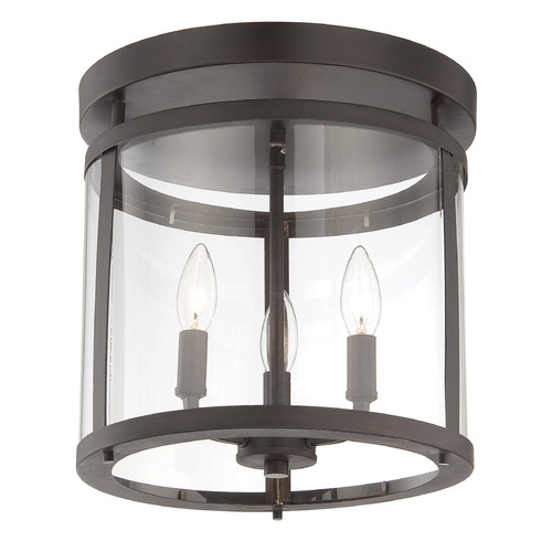Savoy House Penrose 3-Light Semi-Flush Mount in English Bronze by Savoy House 6-1043-3-13