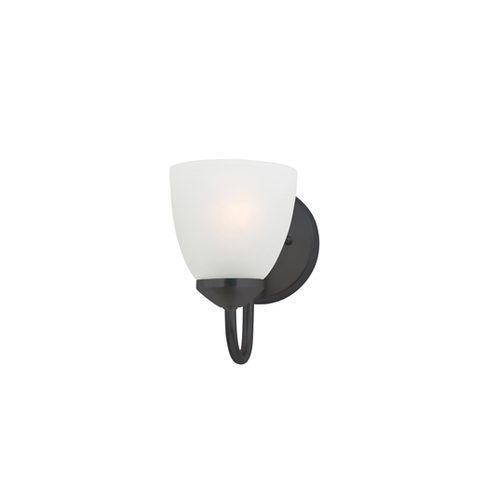 Maxim Lighting Axis Wall Sconce in Black by Maxim Lighting 11381FTBK
