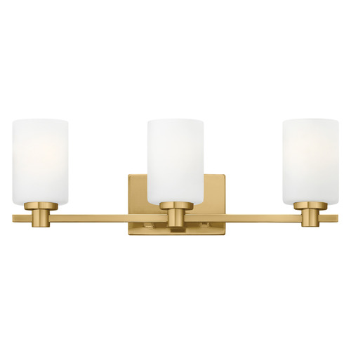 Hinkley Hinkley Karlie Lacquered Brass LED Bathroom Light 54623LCB