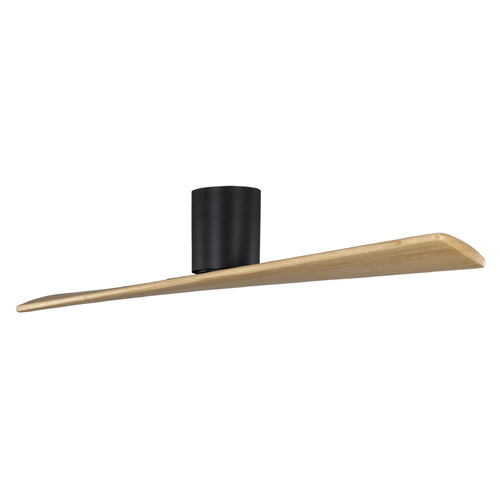 Visual Comfort Fan Collection Plank 52-Inch Smart Fan in Midnight Black & Honey by VC Fan 2PLSMH52MBKNH