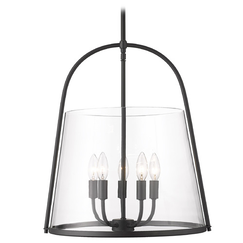 Z-Lite Z-Lite Archis Matte Black Pendant Light with Conical Shade 3041P18-MB