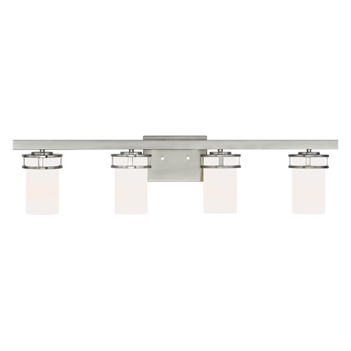 Generation Lighting Robie Brushed Nickel Bathroom Light by Generation Lighting 4421604-962