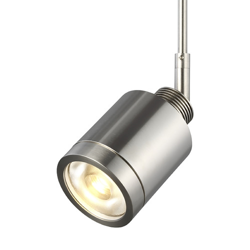 Visual Comfort Modern Collection Sean Lavin Tellium 12-Inch Monopoint LED Track Head in Nickel by Visual Comfort Modern 700MPTLML12S-LED930