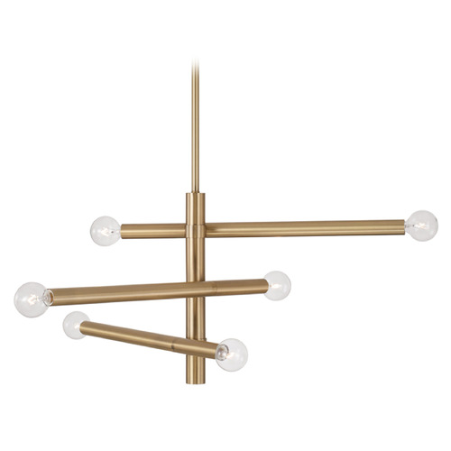 Capital Lighting Capital Lighting Zane Aged Brass Chandelier 451261AD