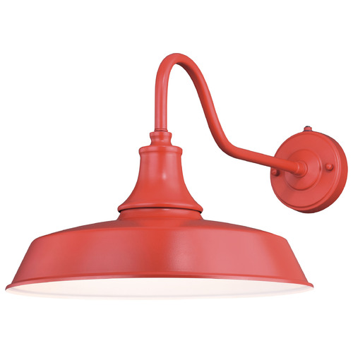 Vaxcel Lighting Vaxcel Lighting Dorado Red & White Barn Light T0488