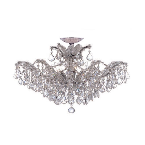 Crystorama Lighting Maria Theresa Crystal Chandelier in Polished Chrome by Crystorama Lighting 4439-CH-CL-MWP