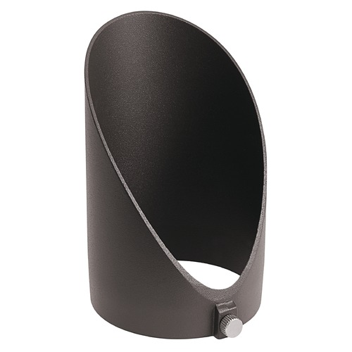 Kichler Lighting 6-Inch 12V LED Accent Cowl in Architectural Bronze by Kichler Lighting 16076AZT