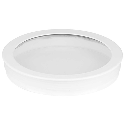 Progress Lighting White 5-Inch Round Cylinder Cover by Progress Lighting P860045-030