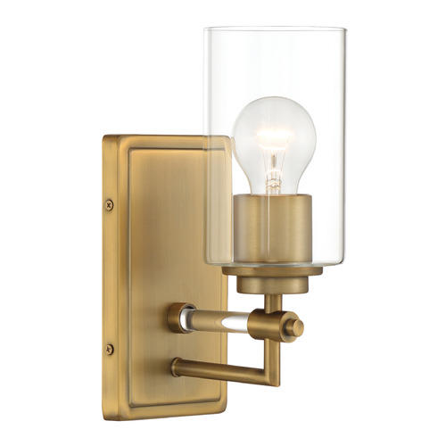 Minka Lavery Binsly Wall Sconce in Aged Brass by Minka Lavery 2641-575