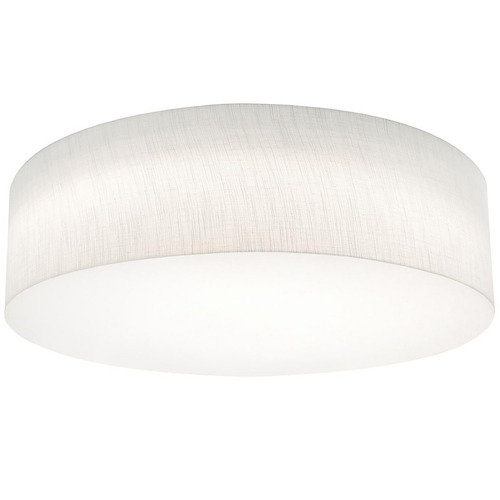 AFX Lighting Afx Lighting Anton Linen White LED Flushmount Light ANF2432L5AJUD-LW-MSBB