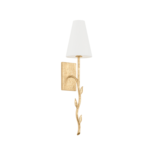 Troy Lighting Elwyn 25-Inch Wall Sconce in Vintage Gold Leaf by Troy Lighting B1925-VGL