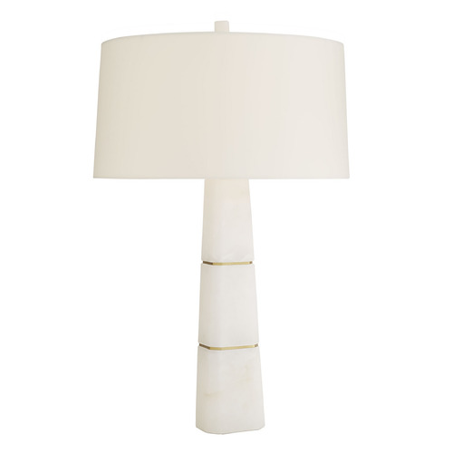 Arteriors Home Lighting Dosman 31-Inch Lamp in White Alabaster by Arteriors Home 49691-434