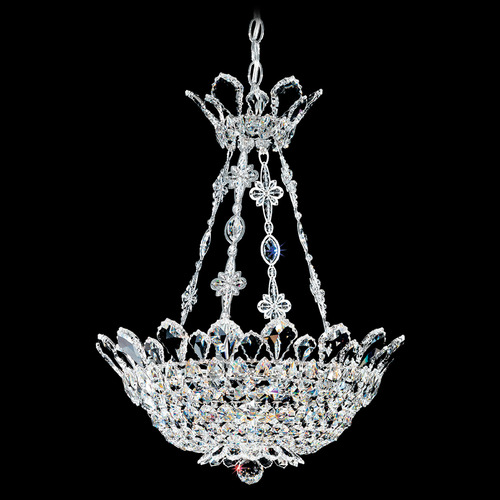 Schonbek Lighting Trilliane Polished Stainless Steel Pendant by Schonbek Lighting 5798H