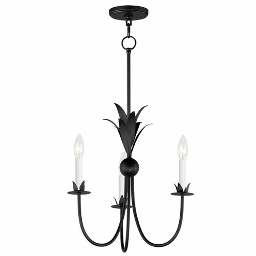 Maxim Lighting Paloma 3-Light Chandelier in Anthracite by Maxim Lighting 2883AR