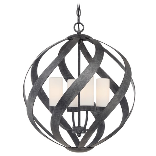 Quoizel Lighting Blacksmith Pendant in Old Black by Quoizel Lighting BMS2820OK