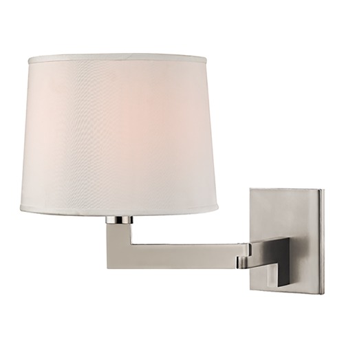 Hudson Valley Lighting Fairport Polished Nickel Sconce by Hudson Valley Lighting 5941-PN