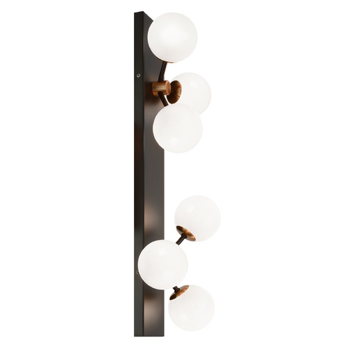 Matteo Lighting Novu Aged Gold LED Sconce by Matteo Lighting W83006AGOP