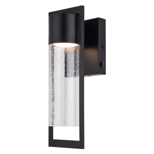 Vaxcel Lighting Sawyer Matte Black LED Outdoor Wall Light by Vaxcel Lighting T0743